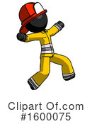 Black Design Mascot Clipart #1600075 by Leo Blanchette