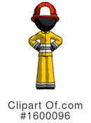 Black Design Mascot Clipart #1600096 by Leo Blanchette