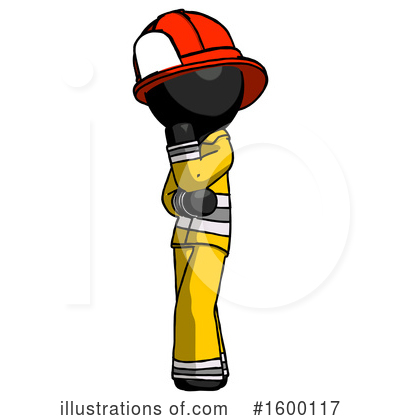 Royalty-Free (RF) Black Design Mascot Clipart Illustration by Leo Blanchette - Stock Sample #1600117