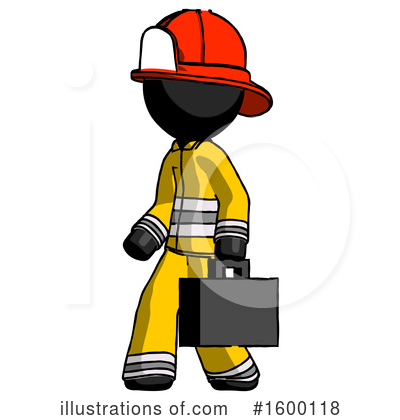 Royalty-Free (RF) Black Design Mascot Clipart Illustration by Leo Blanchette - Stock Sample #1600118