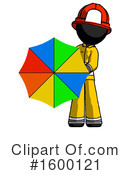 Black Design Mascot Clipart #1600121 by Leo Blanchette
