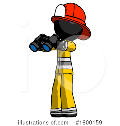 Royalty-Free (RF) Black Design Mascot Clipart Illustration by Leo Blanchette - Stock Sample #1600159