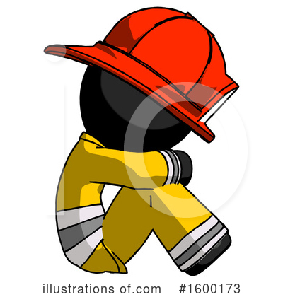 Royalty-Free (RF) Black Design Mascot Clipart Illustration by Leo Blanchette - Stock Sample #1600173
