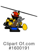 Black Design Mascot Clipart #1600191 by Leo Blanchette