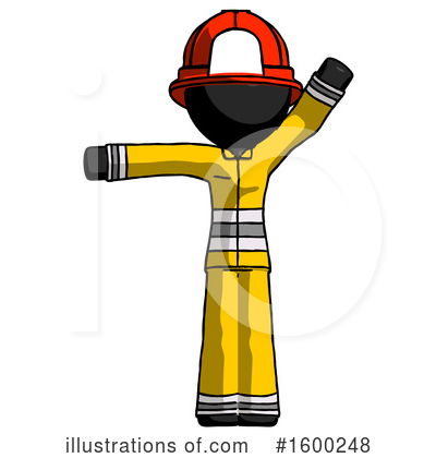 Royalty-Free (RF) Black Design Mascot Clipart Illustration by Leo Blanchette - Stock Sample #1600248