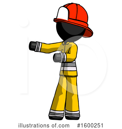 Royalty-Free (RF) Black Design Mascot Clipart Illustration by Leo Blanchette - Stock Sample #1600251