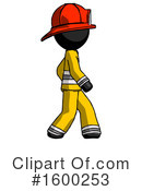 Black Design Mascot Clipart #1600253 by Leo Blanchette