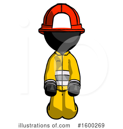 Royalty-Free (RF) Black Design Mascot Clipart Illustration by Leo Blanchette - Stock Sample #1600269