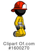 Black Design Mascot Clipart #1600270 by Leo Blanchette