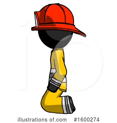 Royalty-Free (RF) Black Design Mascot Clipart Illustration by Leo Blanchette - Stock Sample #1600274