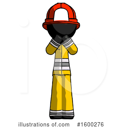 Royalty-Free (RF) Black Design Mascot Clipart Illustration by Leo Blanchette - Stock Sample #1600276
