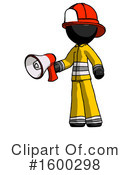 Black Design Mascot Clipart #1600298 by Leo Blanchette