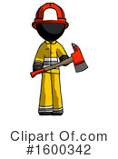 Black Design Mascot Clipart #1600342 by Leo Blanchette