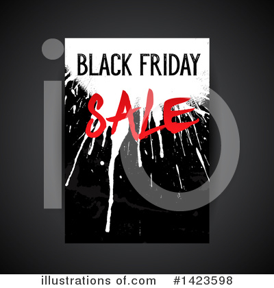 Royalty-Free (RF) Black Friday Clipart Illustration by KJ Pargeter - Stock Sample #1423598
