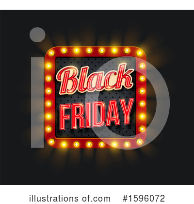 Black Friday Clipart #1596072 by Vector Tradition SM