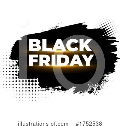 Royalty-Free (RF) Black Friday Clipart Illustration by Vector Tradition SM - Stock Sample #1752538