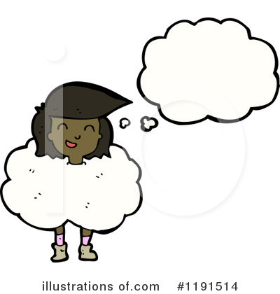Royalty-Free (RF) Black Girl Clipart Illustration by lineartestpilot - Stock Sample #1191514