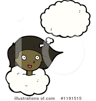 Royalty-Free (RF) Black Girl Clipart Illustration by lineartestpilot - Stock Sample #1191515