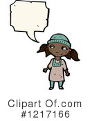 Black Girl Clipart #1217166 by lineartestpilot