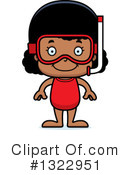 Black Girl Clipart #1322951 by Cory Thoman