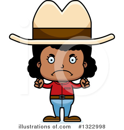 Cowgirl Clipart #1322998 by Cory Thoman