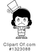 Black Girl Clipart #1323088 by Cory Thoman