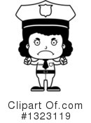 Black Girl Clipart #1323119 by Cory Thoman