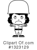 Black Girl Clipart #1323129 by Cory Thoman