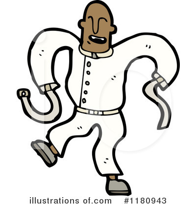 Royalty-Free (RF) Black Man Clipart Illustration by lineartestpilot - Stock Sample #1180943