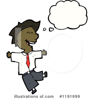 Royalty-Free (RF) Black Man Clipart Illustration by lineartestpilot - Stock Sample #1191699