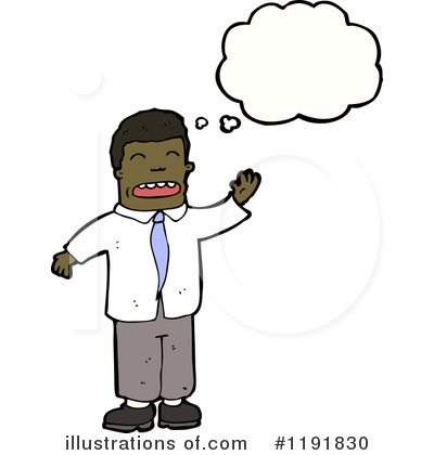 Royalty-Free (RF) Black Man Clipart Illustration by lineartestpilot - Stock Sample #1191830