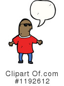 Black Man Clipart #1192612 by lineartestpilot
