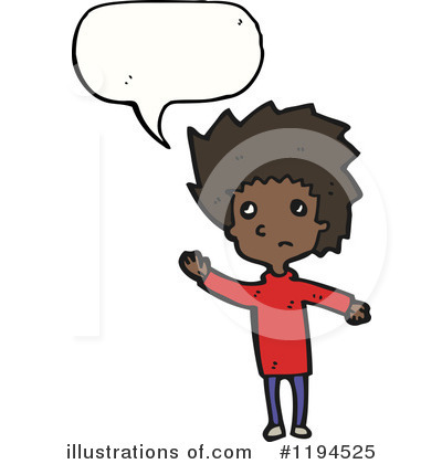 African American Boy Clipart #1194525 by lineartestpilot