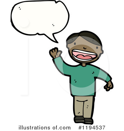 African American Boy Clipart #1194537 by lineartestpilot