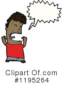 Black Man Clipart #1195264 by lineartestpilot