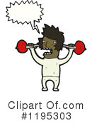 Black Man Clipart #1195303 by lineartestpilot