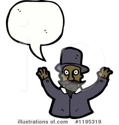 Royalty-Free (RF) Black Man Clipart Illustration by lineartestpilot - Stock Sample #1195319