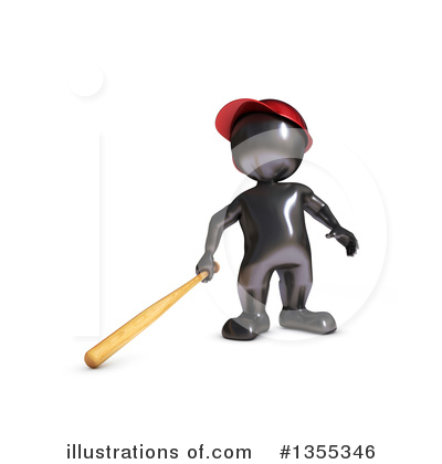 Baseball Clipart #1355346 by KJ Pargeter