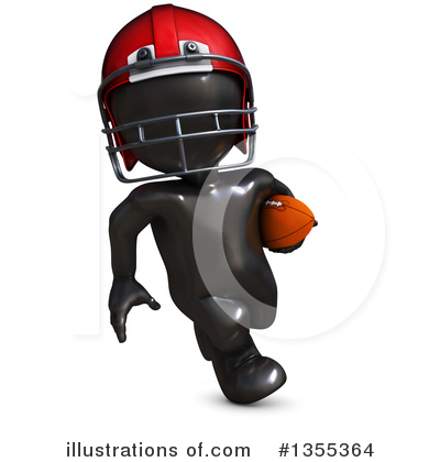 American Football Clipart #1355364 by KJ Pargeter