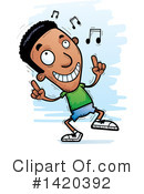 Black Man Clipart #1420392 by Cory Thoman