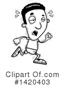 Black Man Clipart #1420403 by Cory Thoman