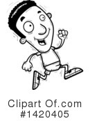 Black Man Clipart #1420405 by Cory Thoman