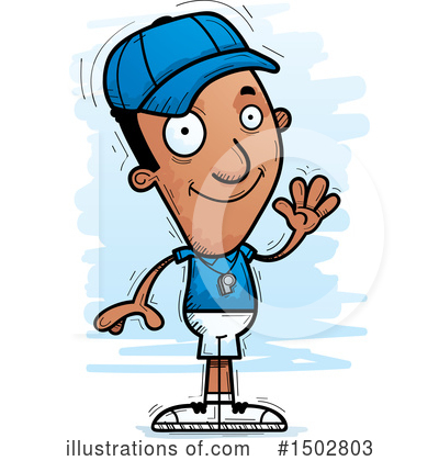 Coach Clipart #1502803 by Cory Thoman