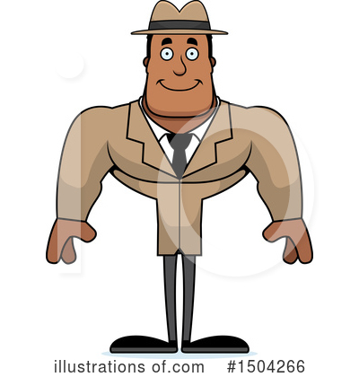 Detective Clipart #1504266 by Cory Thoman