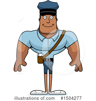 Mail Man Clipart #1504277 by Cory Thoman