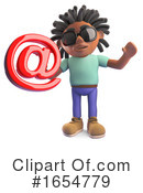 Black Man Clipart #1654779 by Steve Young