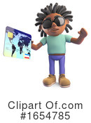 Black Man Clipart #1654785 by Steve Young