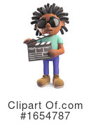 Black Man Clipart #1654787 by Steve Young
