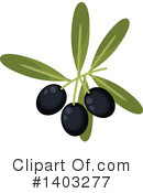 Black Olive Clipart #1403277 by Vector Tradition SM