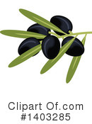 Black Olive Clipart #1403285 by Vector Tradition SM